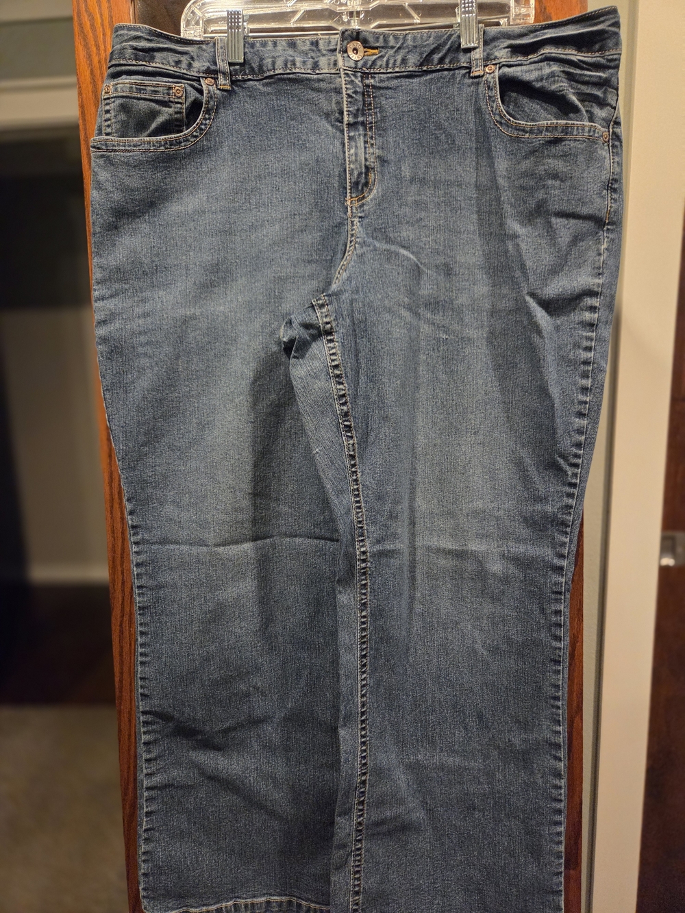 Cato Women’s Boot Cut Jeans in Medium Blue Wash